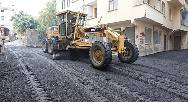 AKÇAABAT'TA  ALTYAPI ÇALIŞMALARI SÜRÜYOR