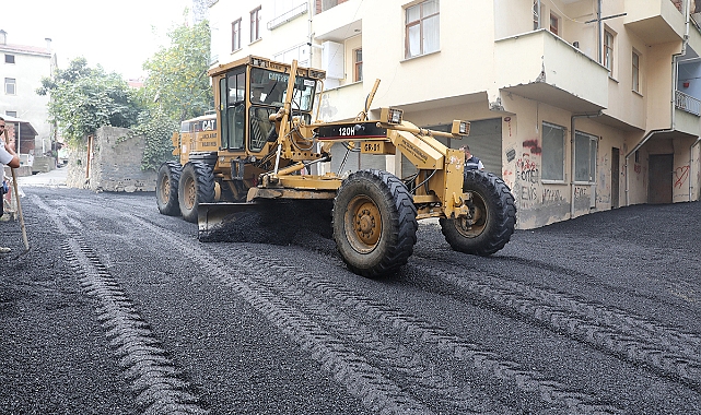 AKÇAABAT'TA  ALTYAPI ÇALIŞMALARI SÜRÜYOR
