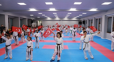 AKÇAABAT’TA KARATE KUŞAK TERFİ SINAVI YAPILDI