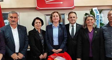 CHP İL BAŞKANI MUSTAFA BAK GÖREVİ DEVRALDI