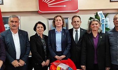 CHP İL BAŞKANI MUSTAFA BAK GÖREVİ DEVRALDI