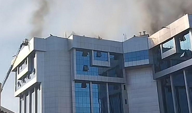 KARATAY BELEDİYESİ'NDE YANGIN!