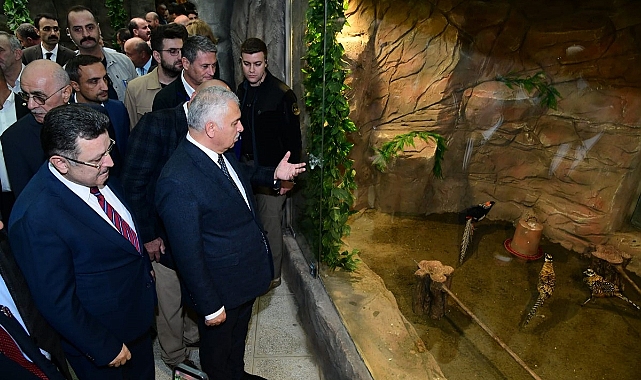 ORTAHİSAR  EGZOTİK KUŞ PARKI ZİYARETE AÇILDI