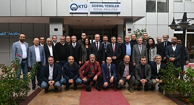 REKTÖR PROF. DR. HAMDULLAH ÇUVALCI, KTÜ’LÜ BİLİM İNSANLARI İLE BULUŞTU...