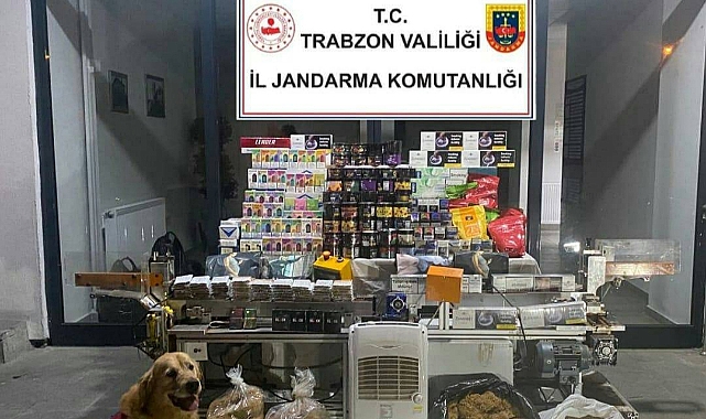 TRABZON'DA EMNİYET VE JANDARMA'DAN ORTAK OPERASYON