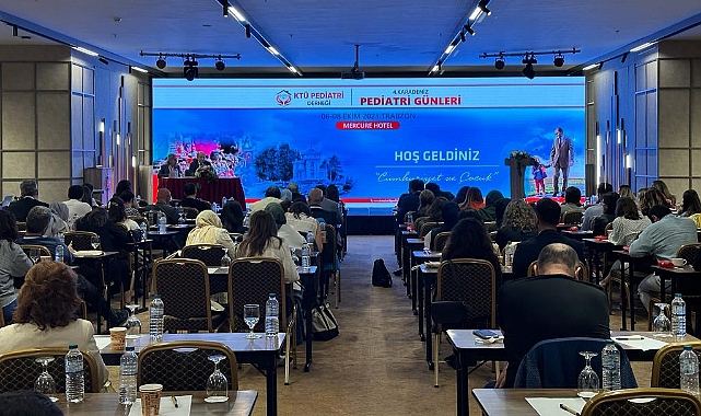 TRABZON’DA ULUSAL PEDİATRİ KONGRESİ YAPILDI 