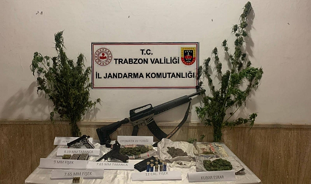 TRABZON'DA UYUŞTURUCU OPERASYONU