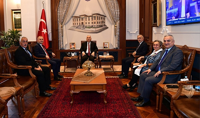 TRABZON HEMŞERİ DERNEKLERİ PLATFORMUNDAN YILDIRIM'A ZİYARET