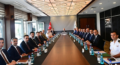 TRABZON'UN GÜVENLİK KONULARI MASAYA YATIRILDI