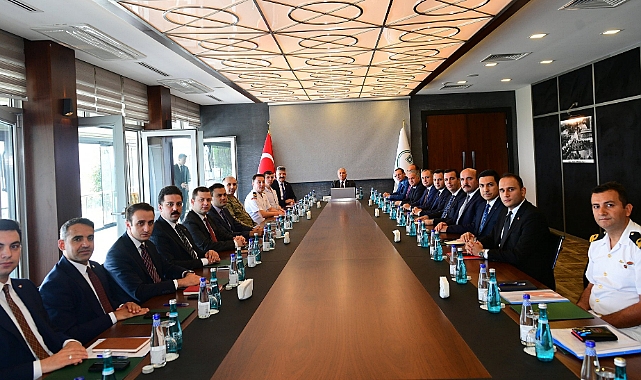 TRABZON'UN GÜVENLİK KONULARI MASAYA YATIRILDI