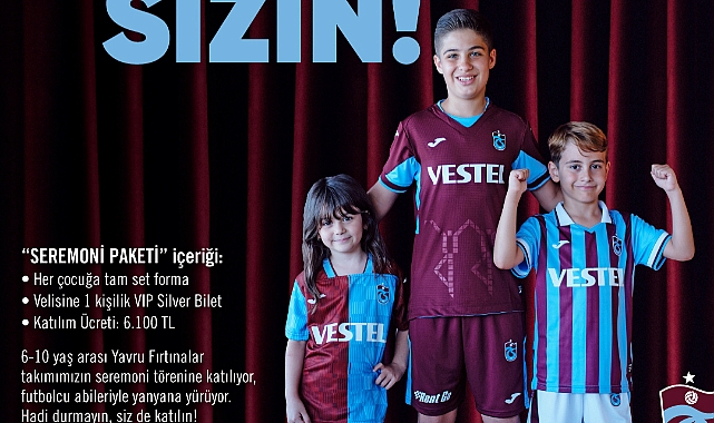 TRABZONSPOR SERONOMİ PAKET İÇERİĞİNİ YAYINLADI