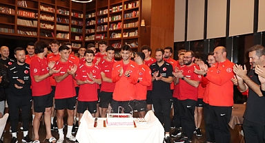 ÜMİT MİLLÎ TAKIMIMIZ LETONYA’YA GİTTİ