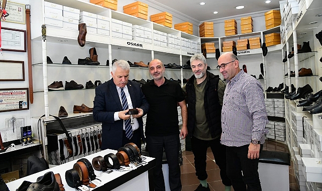 VALİ AZİZ YILDIRIM ESNAFI ZİYARET ETTİ