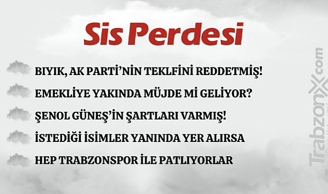 19.11.2023 SİS PERDESİ