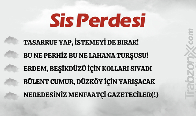 25.11.2023 SİS PERDESİ