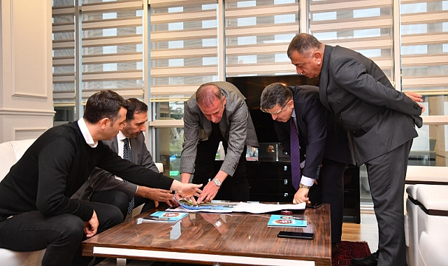 AVCI, BAŞKAN GENÇ’İ MAKAMINDA ZİYARET ETTİ