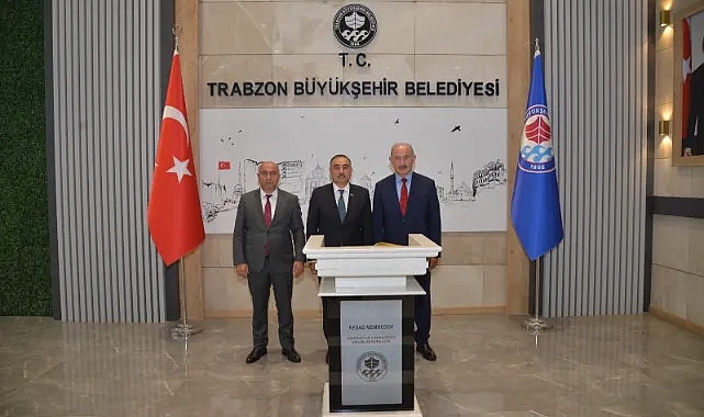 AZERBAYCAN BÜYÜKELÇİSİ BÜYÜKŞEHİR2İ ZİYARET ETTİ