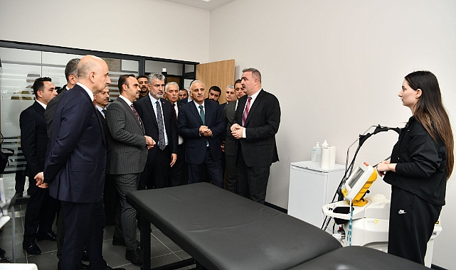 BAKAN KACIR’DAN SPORDA PERFORMANS ÖLÇÜM VE YETENEK SEÇİM MERKEZİ’NE TAM NOT