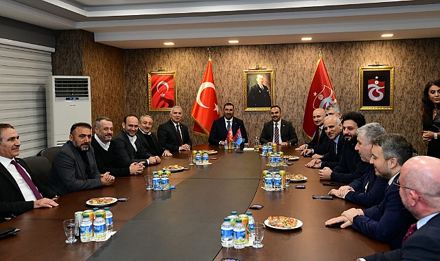 BAKAN KACIR'DAN TRABZONSPOR'A ZİYARET