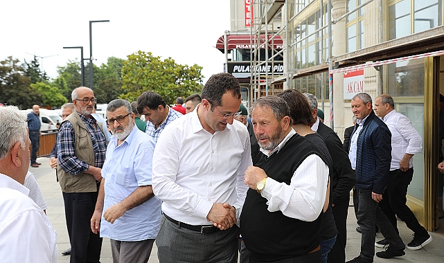 BAŞKAN EKİM, ZİYARETLERİNİ  ARA VERMEDEN SÜRDÜRÜYOR