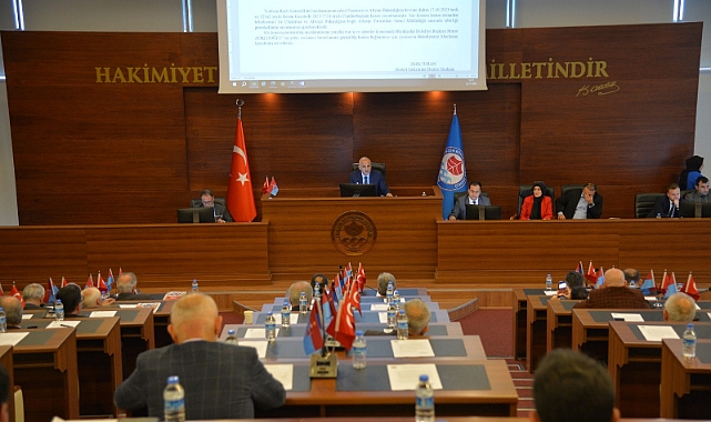 BÜYÜKŞEHİR’İN 2024 YILI BÜTÇE TASARISI VE PERFORMANS PROGRAMI KABUL EDİLDİ