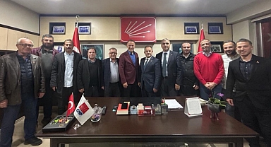 ÇALIK'TAN CHP ORTAHİSAR'A ZİYARET