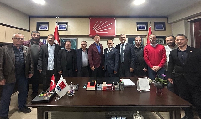 ÇALIK'TAN CHP ORTAHİSAR'A ZİYARET