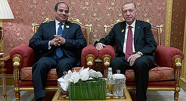 ERDOĞAN, SİSİ İLE GÖRÜŞTÜ