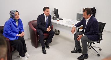 İMAMOĞLU, BABACAN'A TAZİYE ZİYARETİNDE BULUNDU