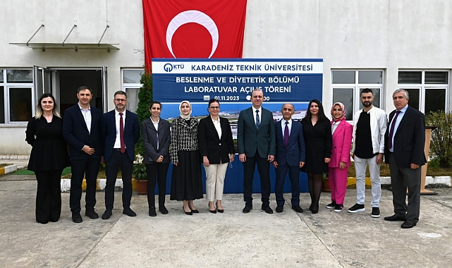 KTÜ’DE BESLENME VE DİYETETİK BÖLÜMÜ LABORATUVARI AÇILDI