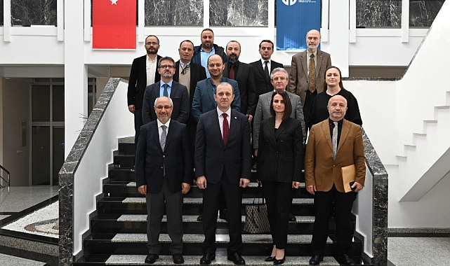 STAR HEYETİNDEN KTÜ REKTÖRÜ PROF. DR. HAMDULLAH ÇUVALCI’YA ZİYARET