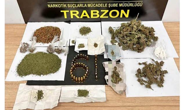 TRABZON’DA 3 GÜNLÜK UYUŞTURUCU OPERASYONU!