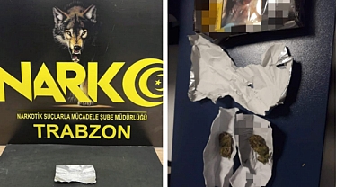 TRABZON'DA GENİŞ ÇAPLI NARKOTİK OPERASYONU