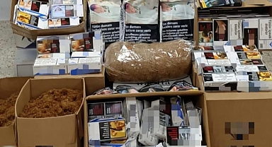 TRABZON'DA KAÇAK ALKOL VE SİGARA OPERASYONU