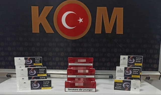TRABZON’DA KAÇAK ALKOL VE SİGARAYA EMNİYETTEN OPERASYON!