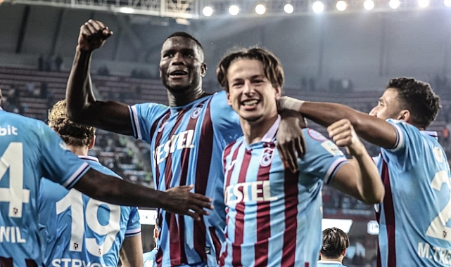 TRABZONSPOR KENDİNİ AŞTI