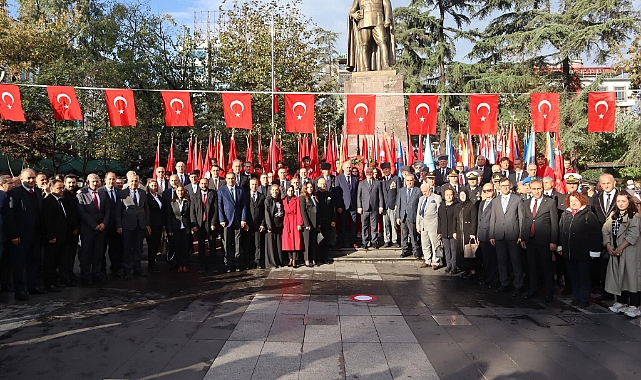 ULU ÖNDERİMİZ TRABZON'DA SAYGI İLE ANILDI