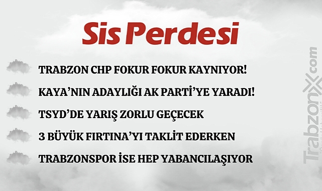 01.12.2023 SİS PERDESİ