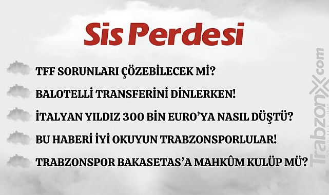 24.12.2023 SİS PERDESİ