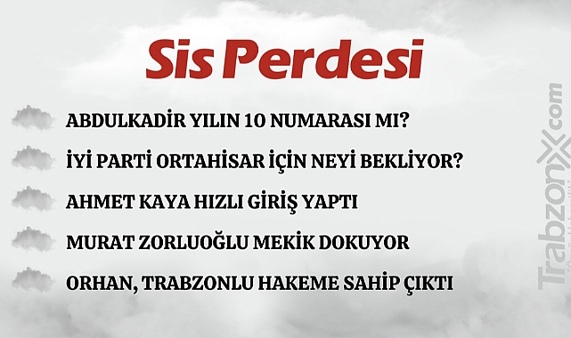 27.12.2023 SİS PERDESİ