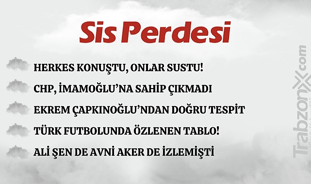 30.12.2023 SİS PERDESİ