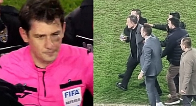 ANKARAGÜCÜ BAŞKANI KOCA, HAKEME YURUK ATTI