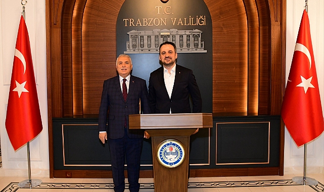 BAKAN YARDIMCISI EMİNOĞLU, VALİ YILDIRIM'I ZİYARET ETTİ