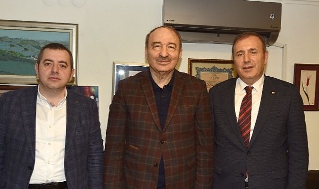 ÇELEBİ, FARUK ÖZAK'I ZİYARET ETTİ