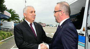 İÇİŞLERİ BAKAN YARDIMCISI BÜLENT TURAN TRABZON'DA