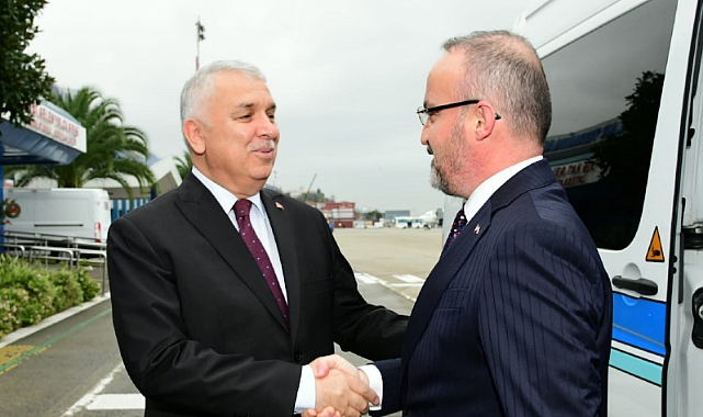 İÇİŞLERİ BAKAN YARDIMCISI BÜLENT TURAN TRABZON'DA