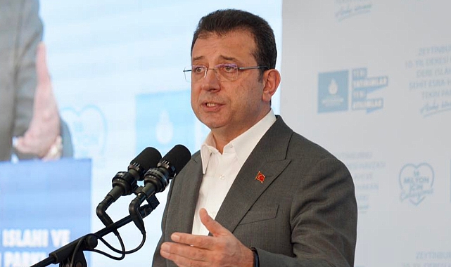 İMAMOĞLU: SÜPER KUPA İKİYE BÖLÜNSÜN