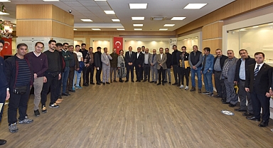 İRANLI İŞ İNSANLARIYLA İŞ BİRLİĞİ OLANAKLARI GÖRÜŞÜLDÜ