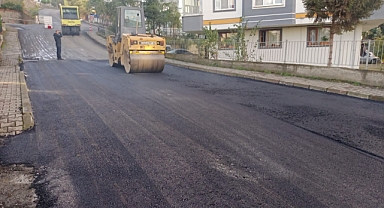 ORTAHİSAR BELEDİYESİ DEFORME OLAN YOLLARI YENİDEN ASFALTLIYOR!