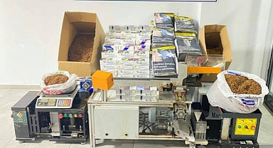 TRABZON'DA KAÇAK SİGARA OPERASYONU